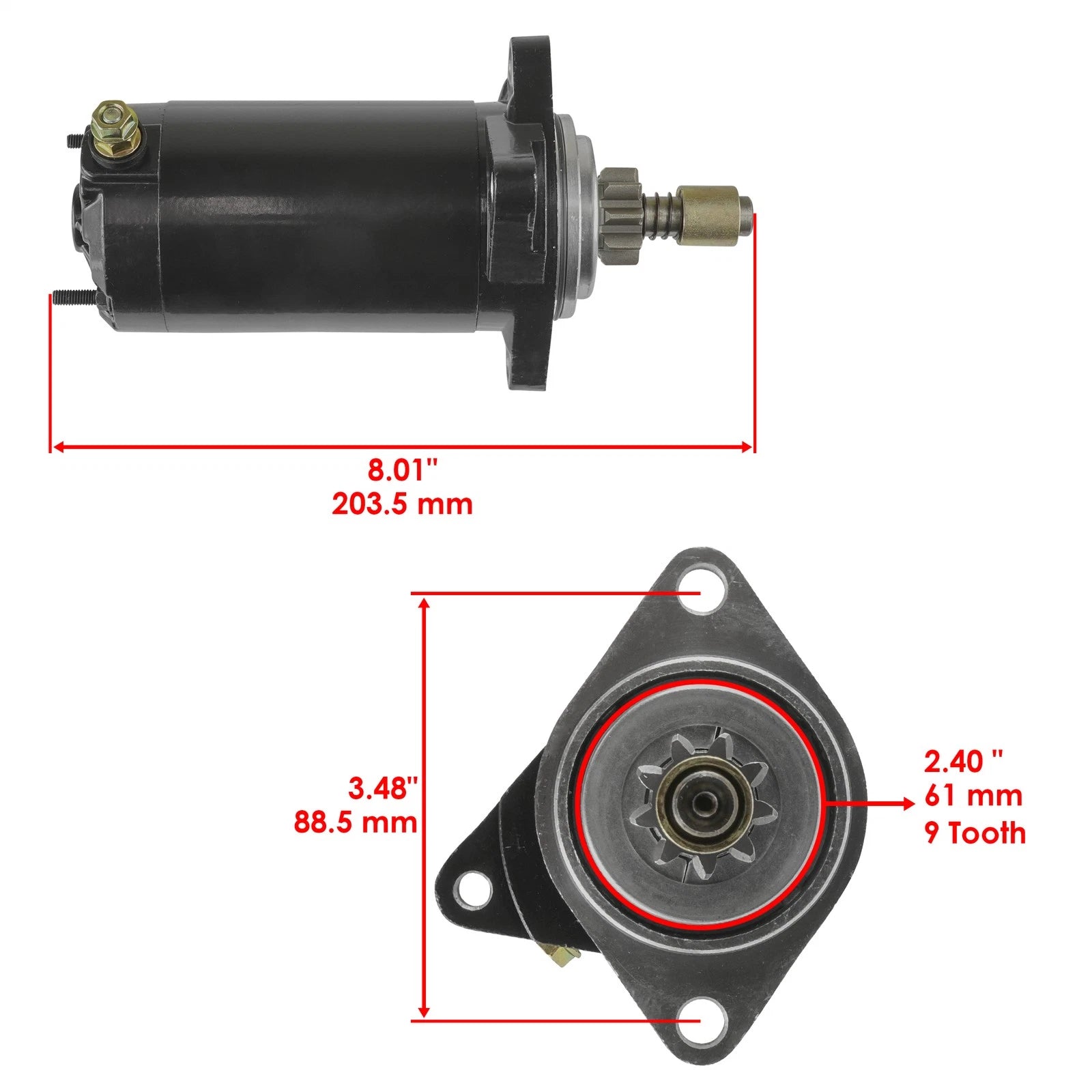 Starter & Relay Solenoid for Seadoo Challenger (2000–2001)