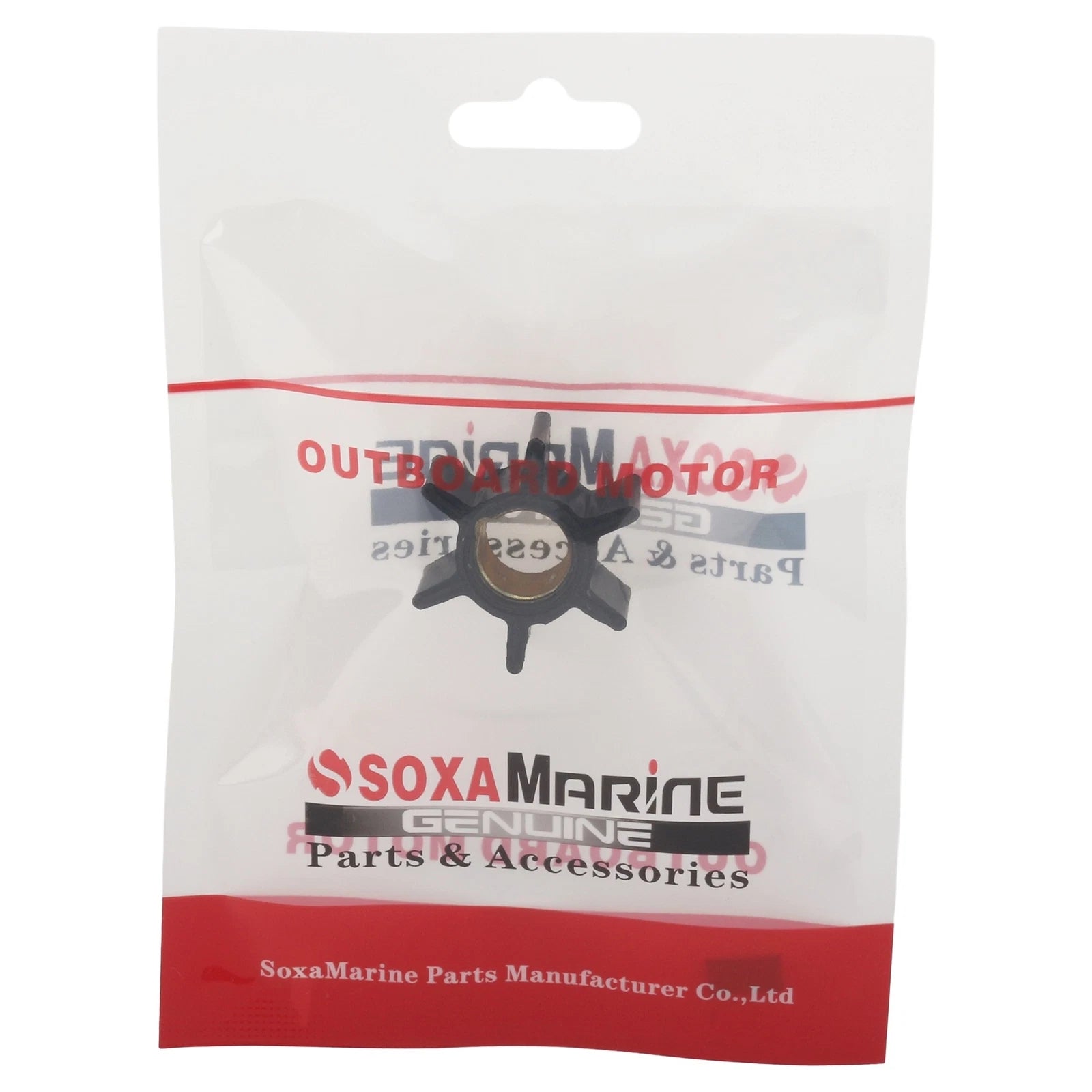 Water Pump Impeller & Key for Mercury 4-9.8 HP (Outboard)