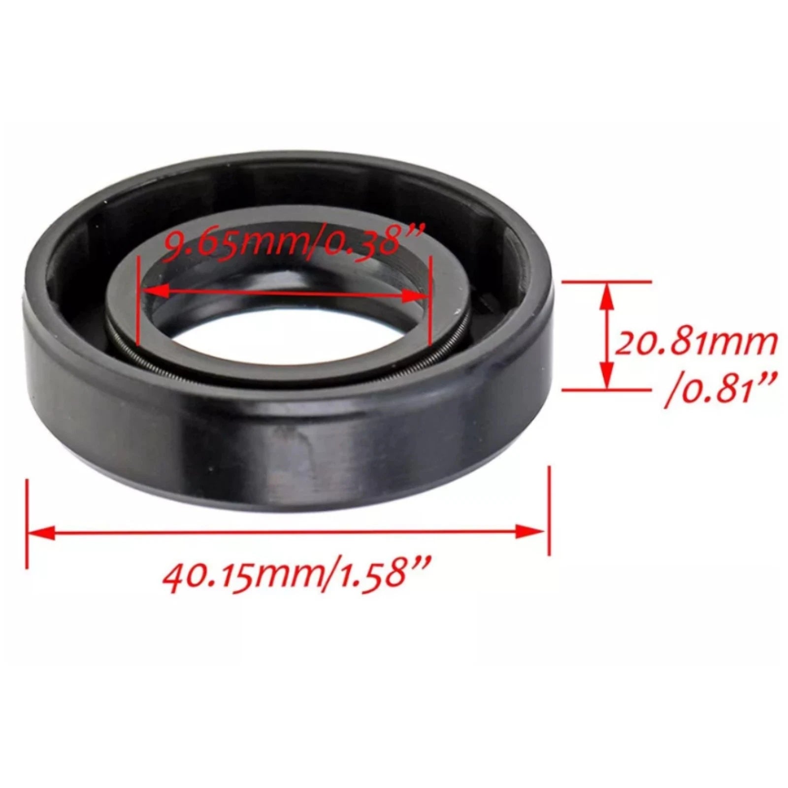 2X Replacement Axle Seals for General Transmission RS800 (Replaces GT41857)