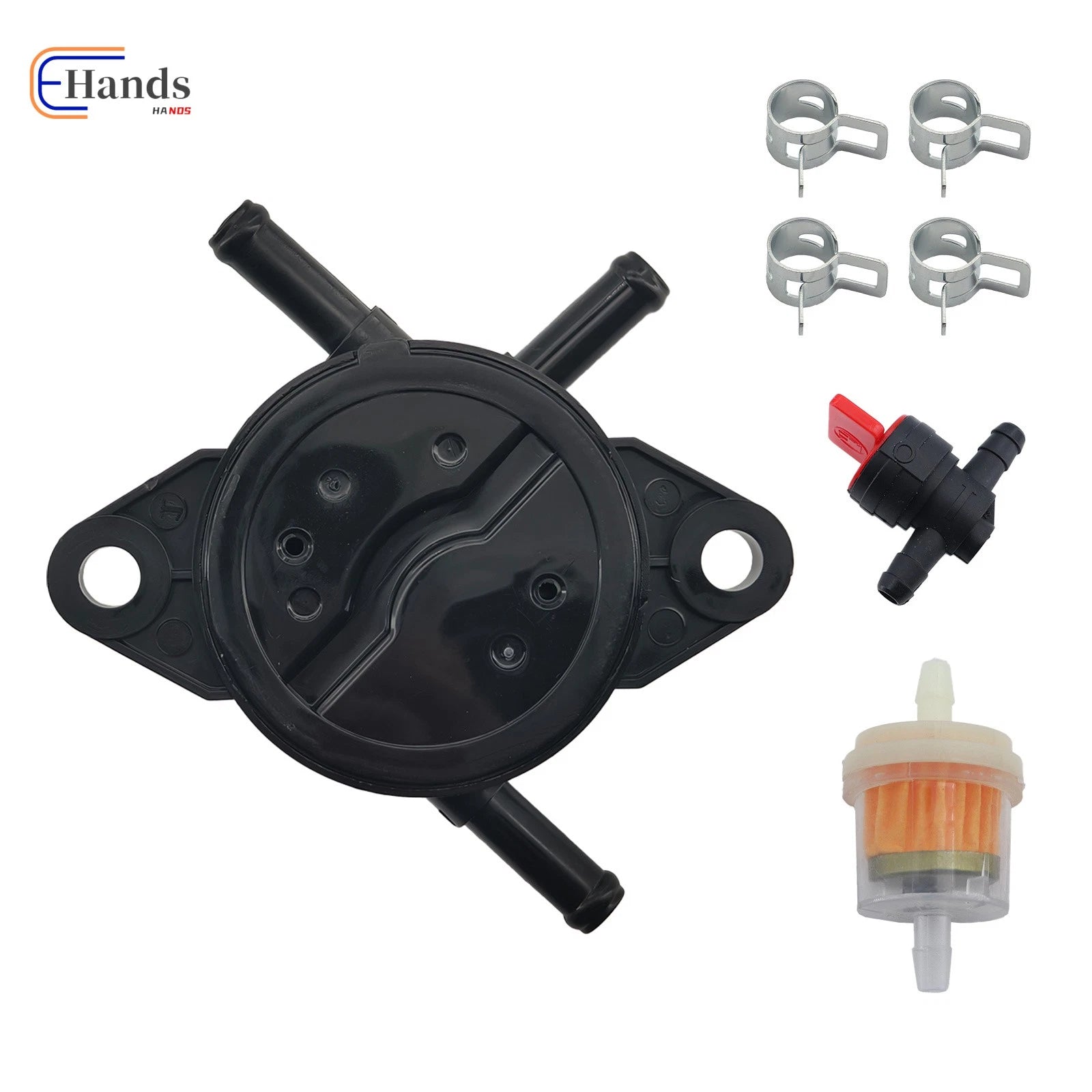 Fuel Pump for Kawasaki FX651V FX730V FR600V FR651V FS730V (49040-0770, 49040-7008)