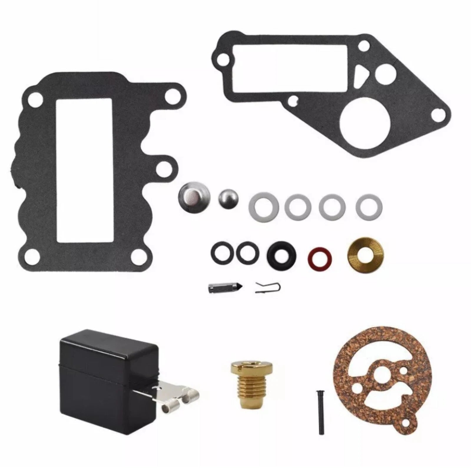 Carburetor Repair Kit for Johnson Evinrude 9.5 hp (1964–1973) 382048