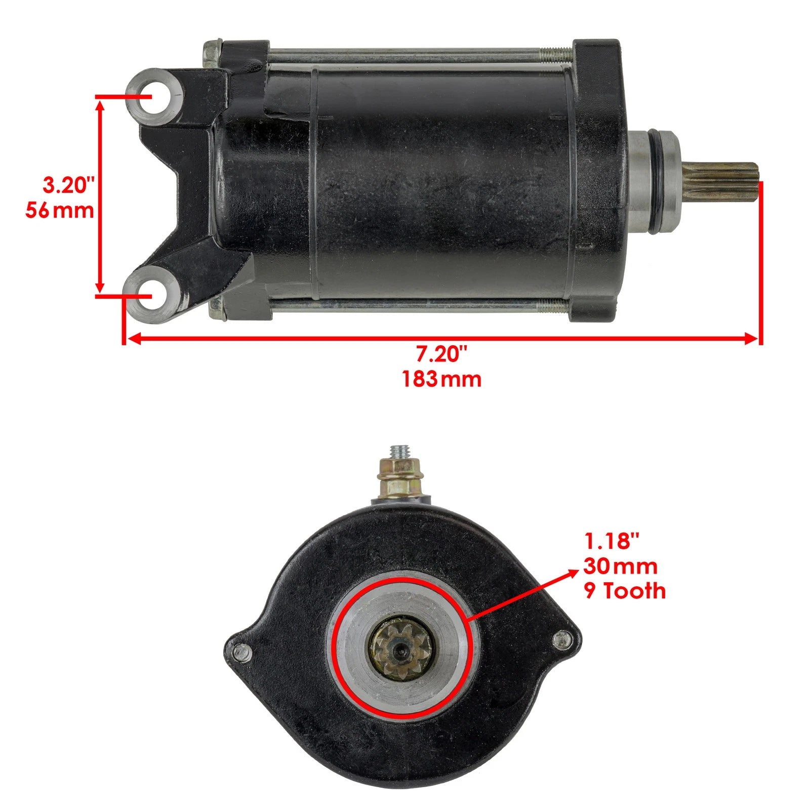 Starter & Solenoid Relay for Yamaha Wave Raider RA1100 (1995–1996)