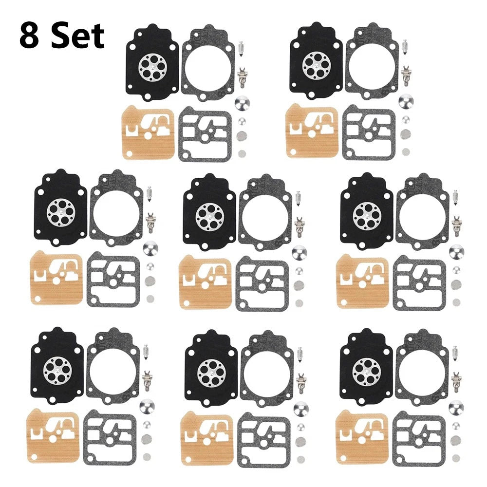 8x Carburetor Gasket Kit for Stihl Tillotson RK-34HK RK-32HK
