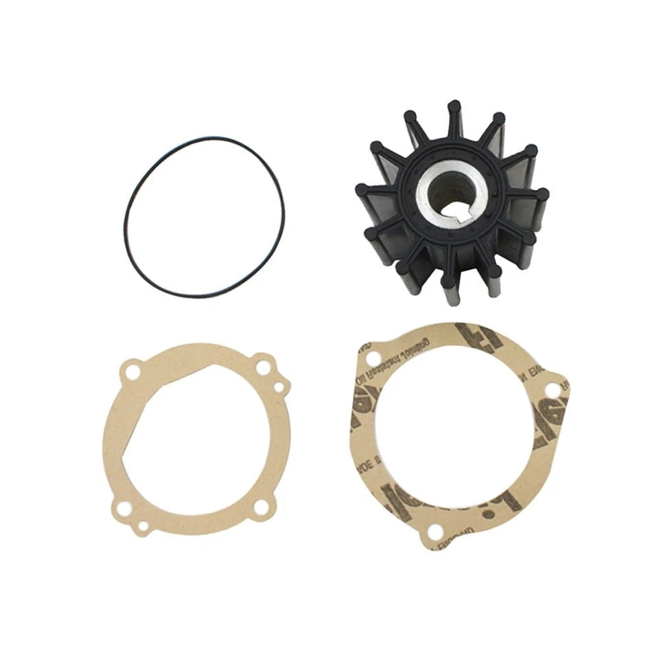 Impeller with Gasket O-Ring Kit for Sherwood 15000K, Jabsco 18327-0001-P