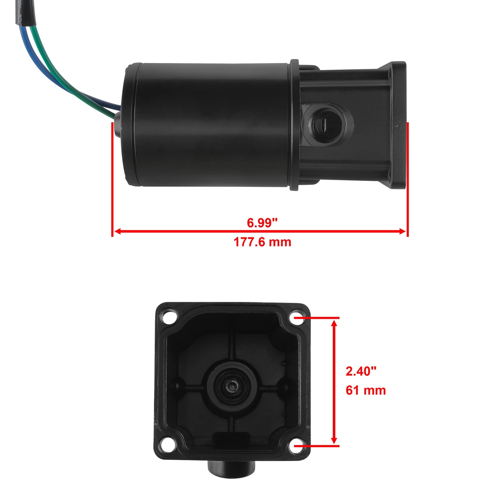 Tilt Trim Motor for Mercury Mariner 70HP (1992–1995)