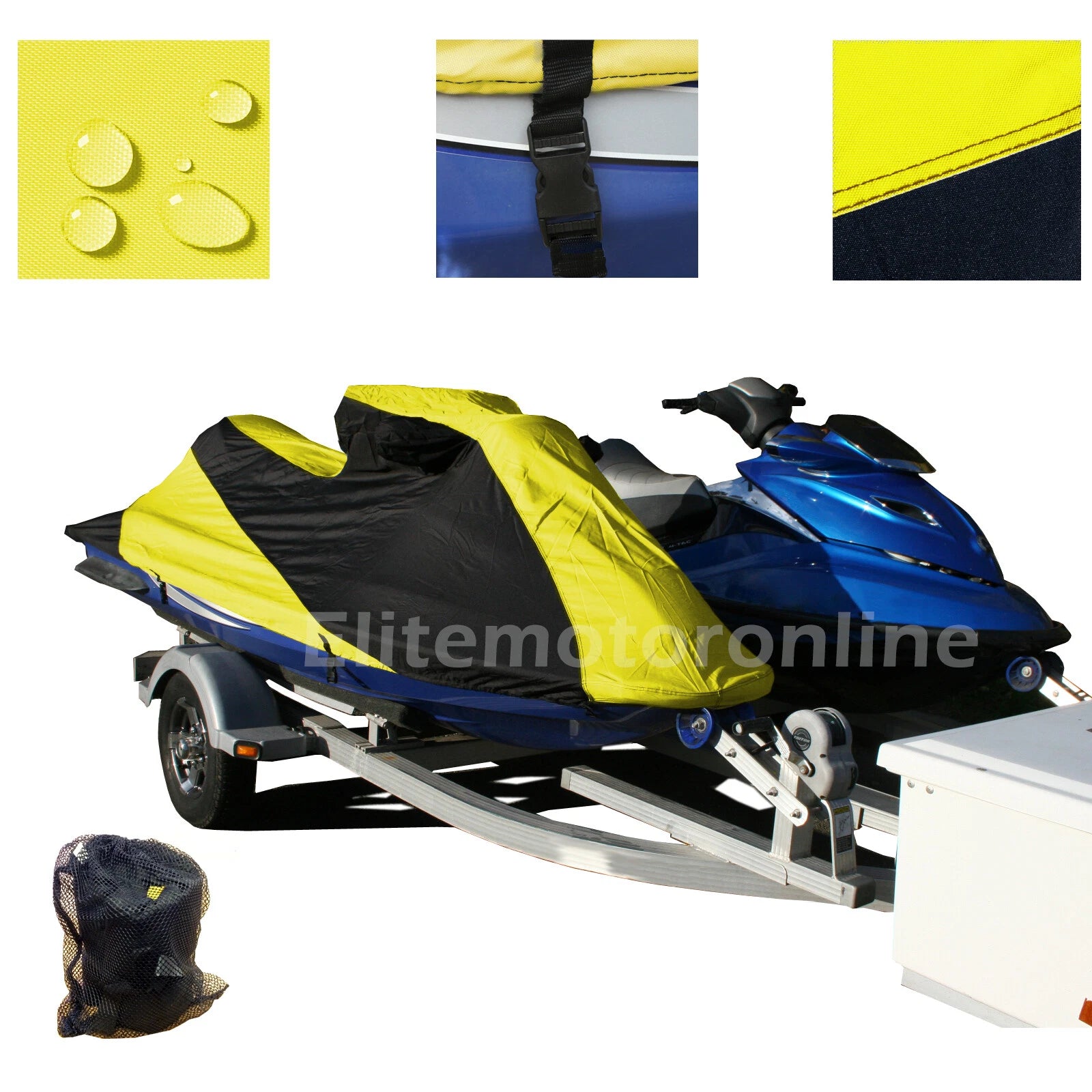 Custom Fit Trailerable Jet Ski Cover for Sea Doo LRV 1999–2003