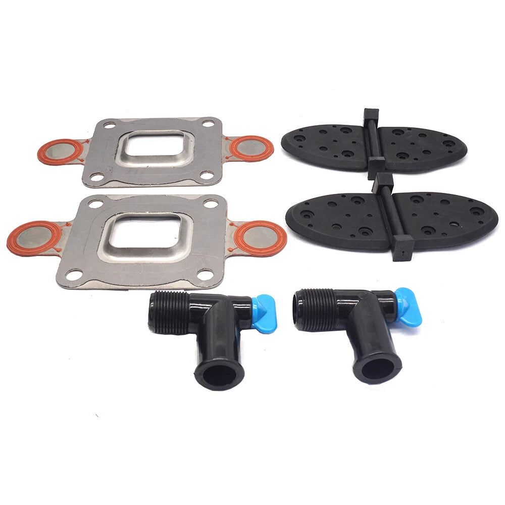 Exhaust Manifold Kit for Mercruiser 4 Inch GM V8 S.B. Dry Joint (2002–2004)