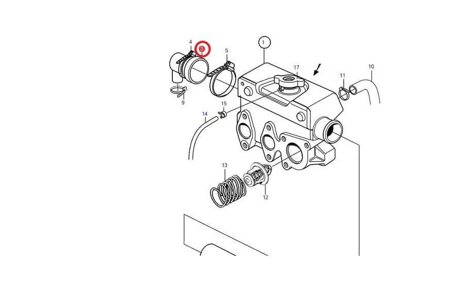 Heat Exchanger End Caps for Volvo Penta MD2030 (861920) 75mm Diameter