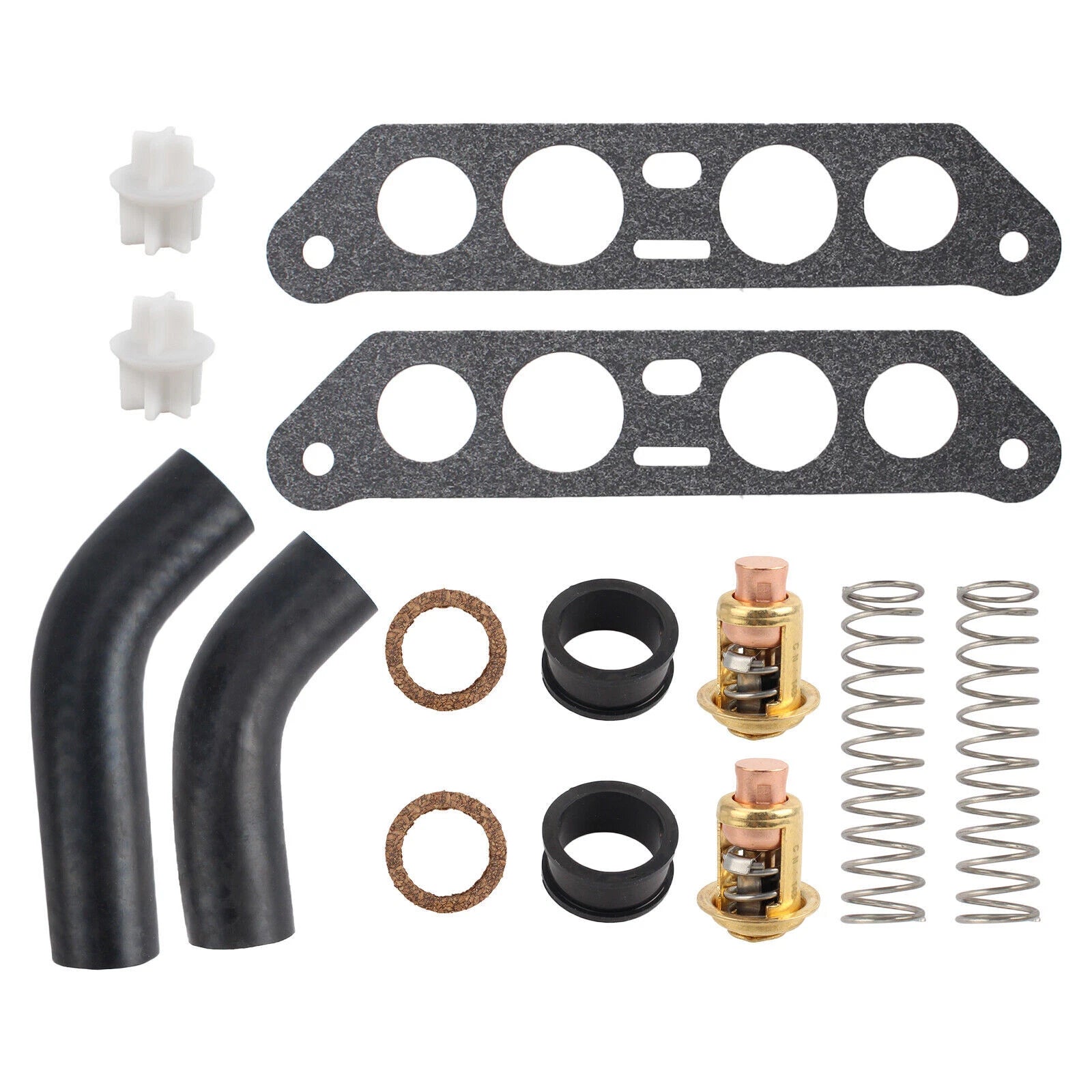 Thermostat Kit for Johnson Evinrude Outboard 85hp 88hp 90hp 100hp 112 115 140hp (1980–1995)