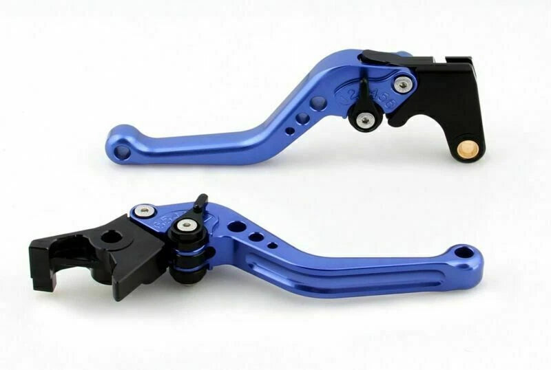 Short Brake Clutch Levers for Kawasaki Ninja 250R (2008–2012) T9 Blue