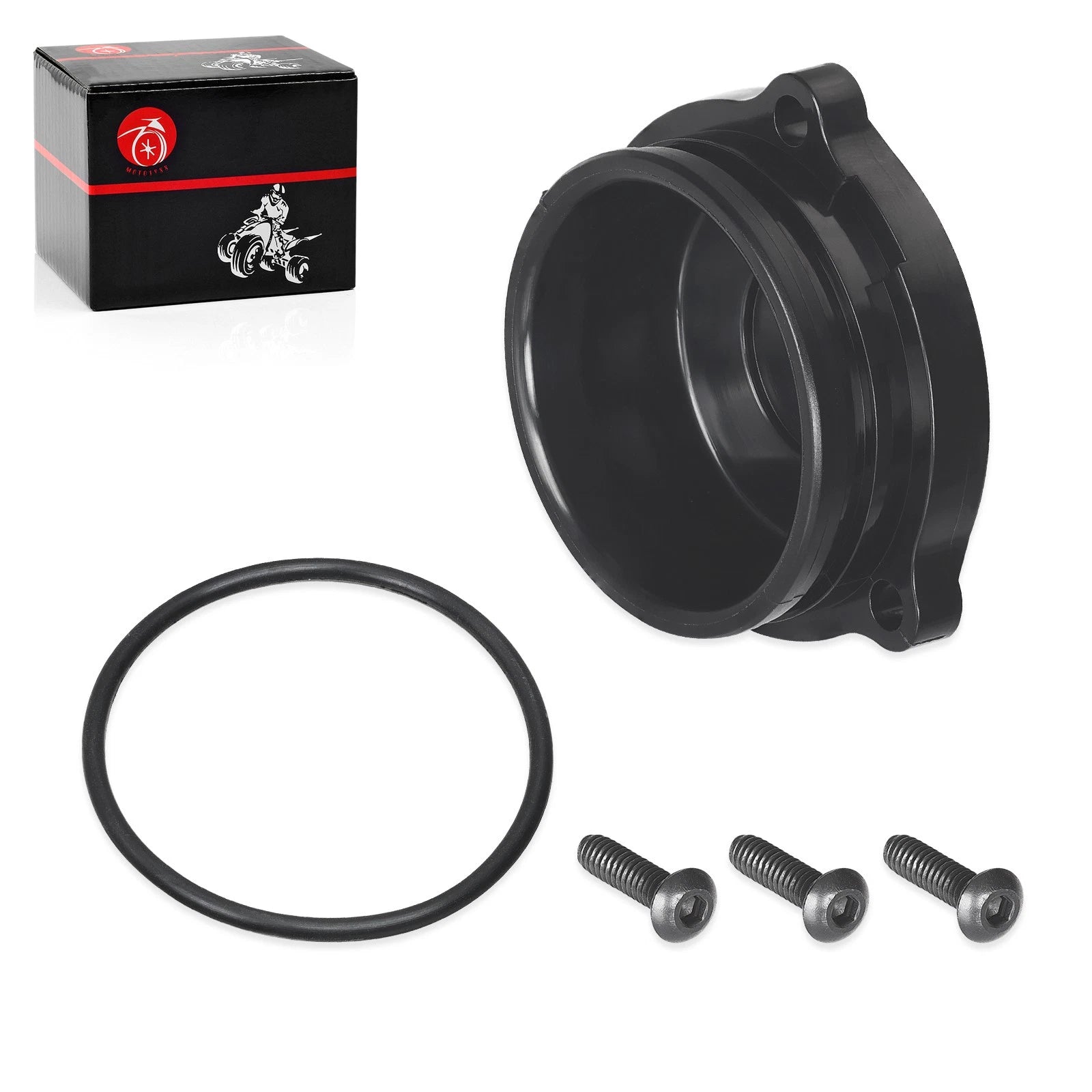 Front Wheel Hub Cap with Bolts for Polaris Worker 335 (1999), Worker 500 (1999–2001)