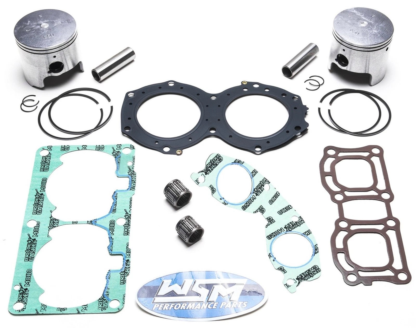Piston Gasket Top End Rebuild Kit for Yamaha Wave Blaster 760 (1996–1997)