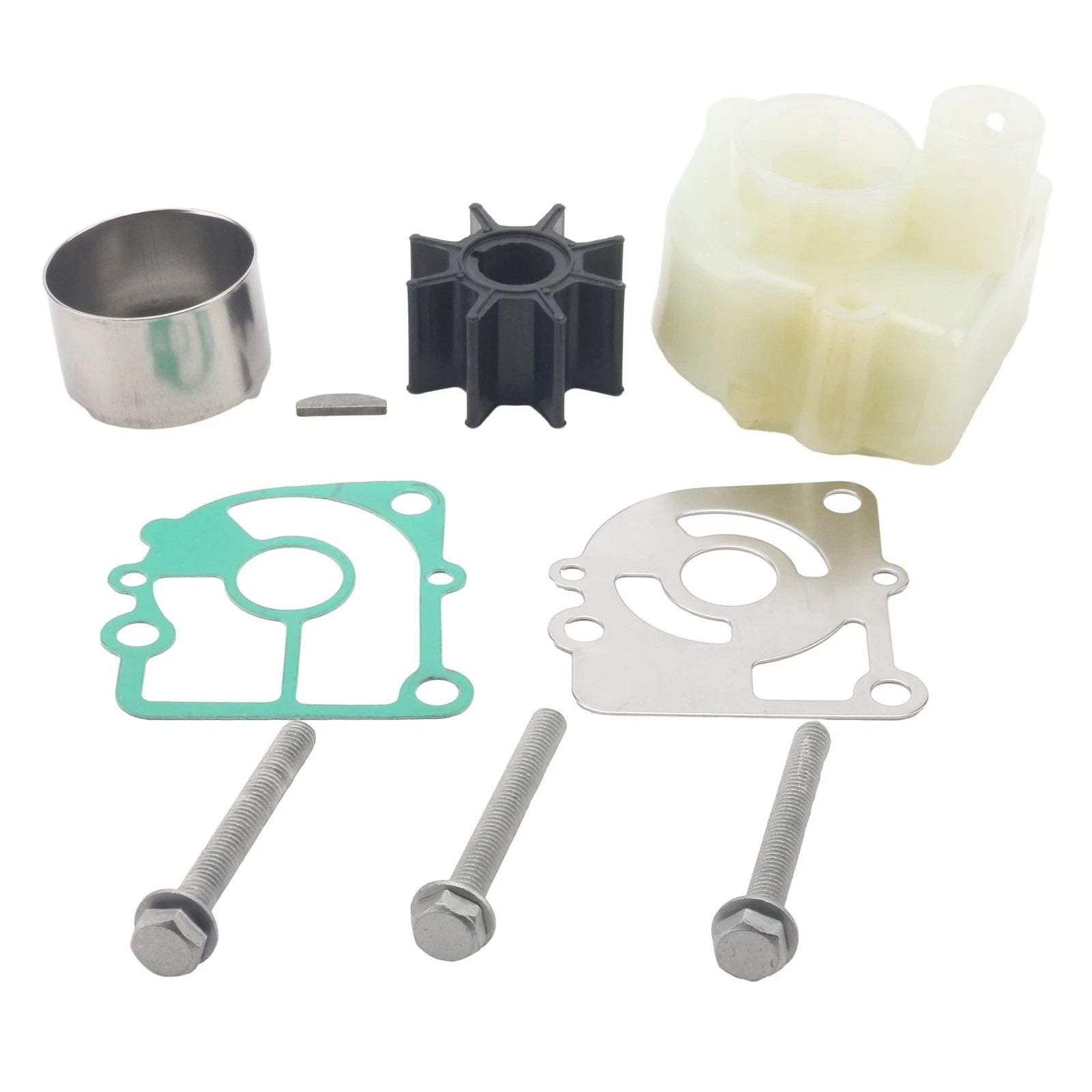 Outboard Water Pump Impeller Kit for Nissan Tohatsu 9.9-20 HP (1990–2023) 362-87322