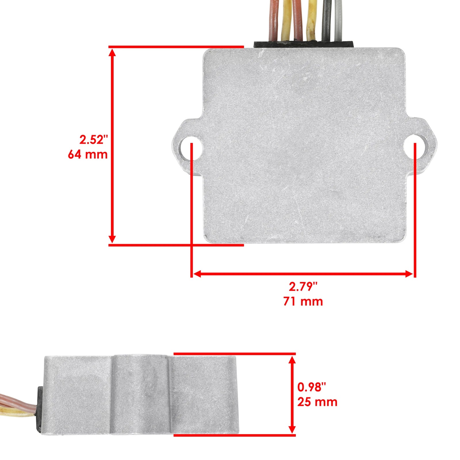 Regulator Rectifier 883071T1 for Mercury Marine 25 25Hp 4-Stroke (1999–2006)