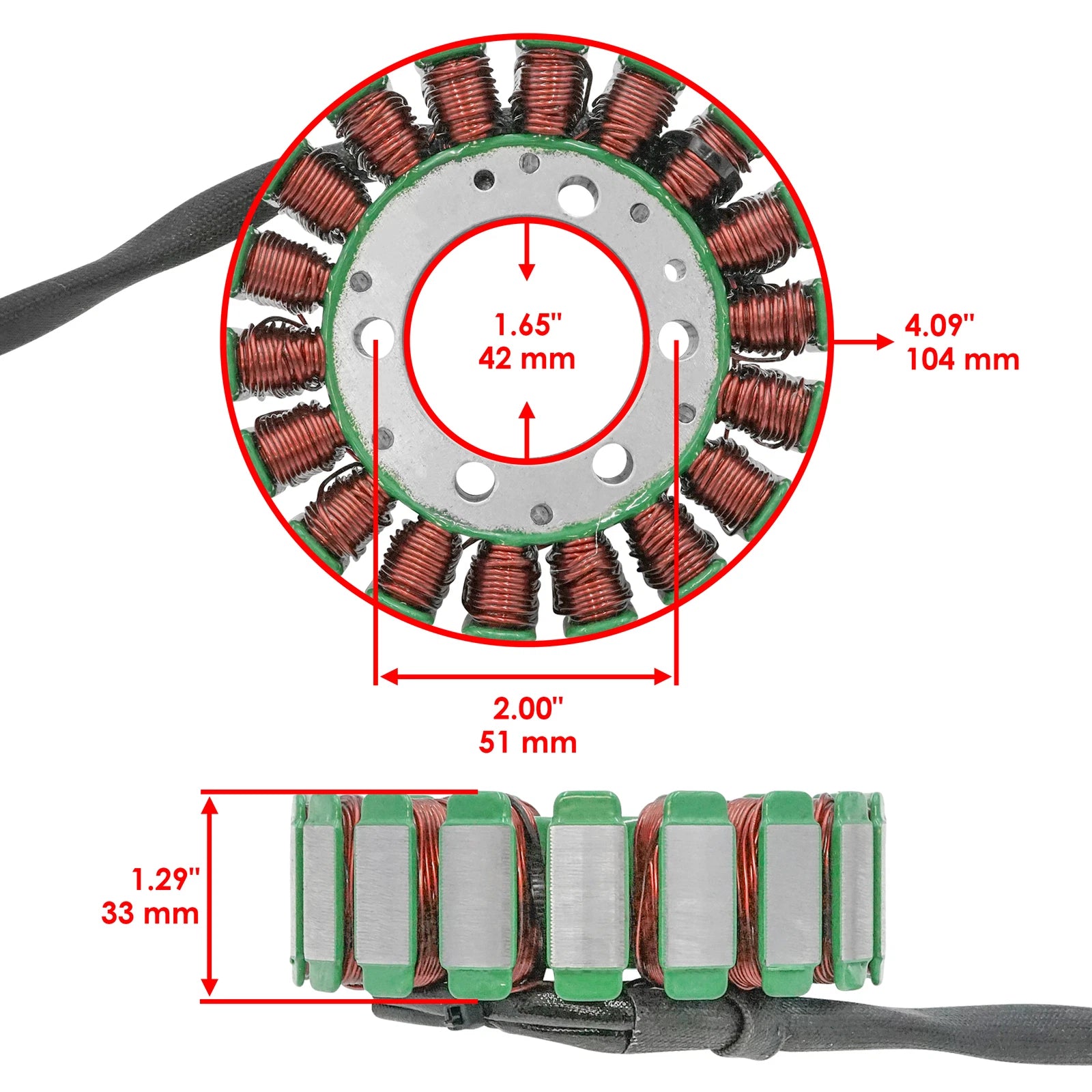 Stator for Sea-Doo (420889721, 420889726)