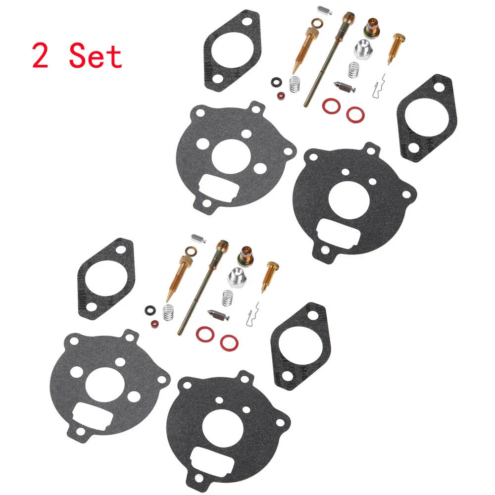 Set of 2 Carb Rebuild Kits for Briggs 7HP 8HP Engines (394693, 291763, 295938)