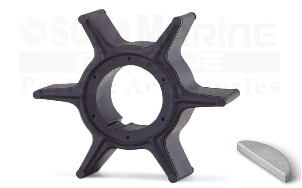 Water Pump Impeller with Key for Nissan Tohatsu 40 50 HP (2-Str) (3C8650211M)