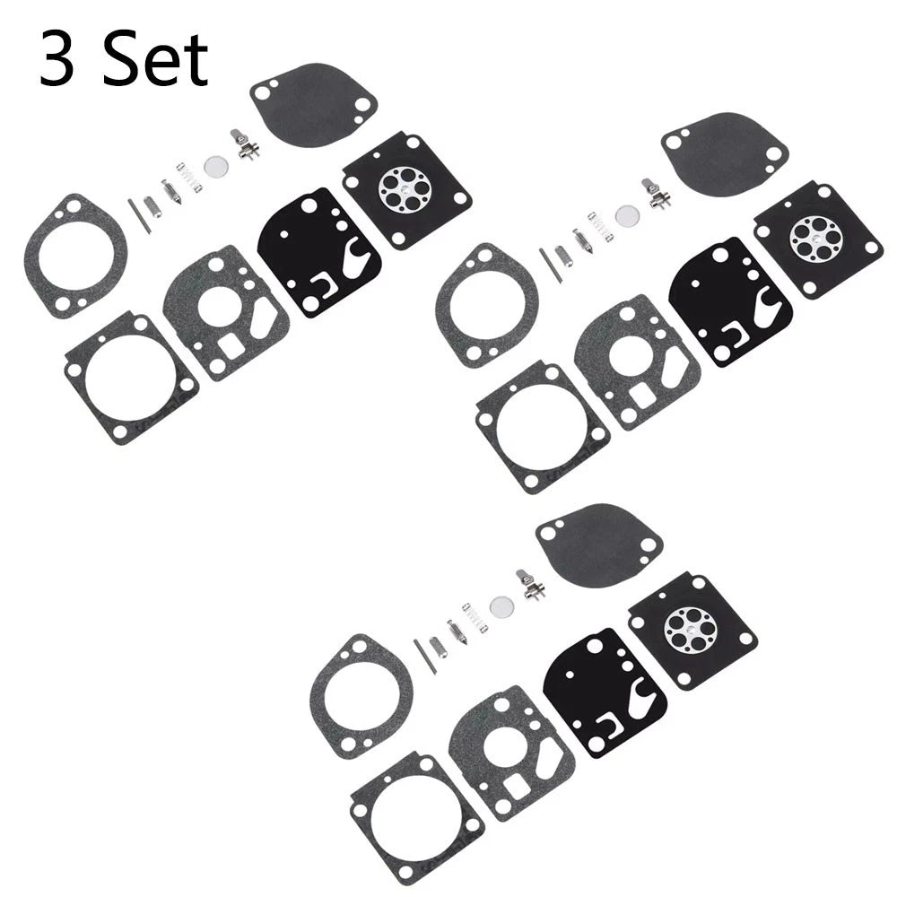 Set of 3 Carburetor Gasket Repair Kit for STIHL BR500 BR550 BR600 (RB-134)
