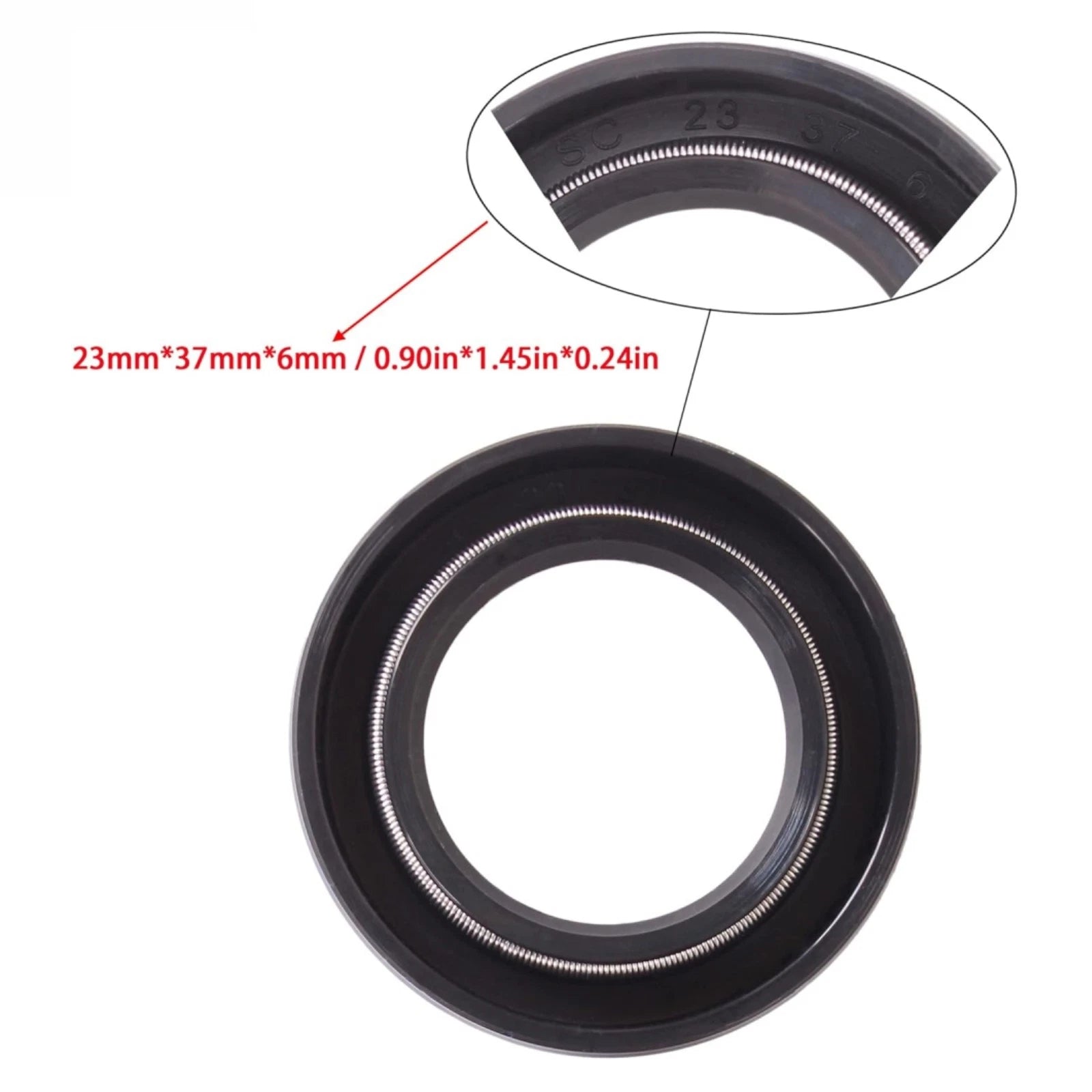 Oil Seal for Yamaha Mercury 30/40/50/60/70 HP (93101-23070, 93101-23070-00, 18-0297)