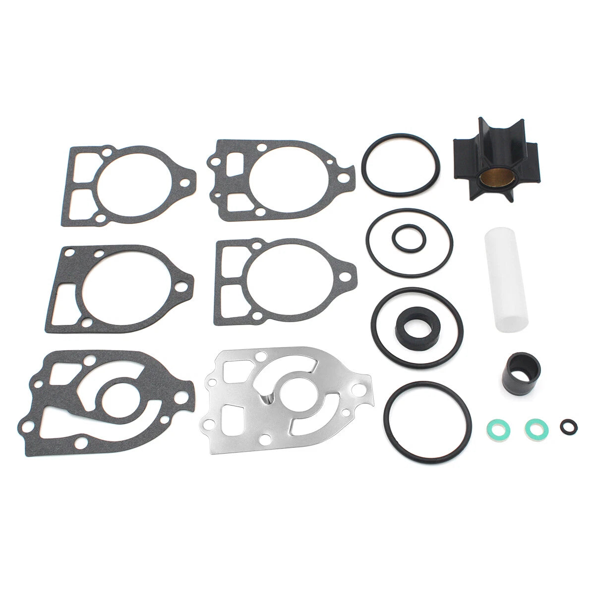 Water Pump Impeller Kit for Mercury 65HP 4 Cyl 70HP 6 Cyl (46-96148A5)