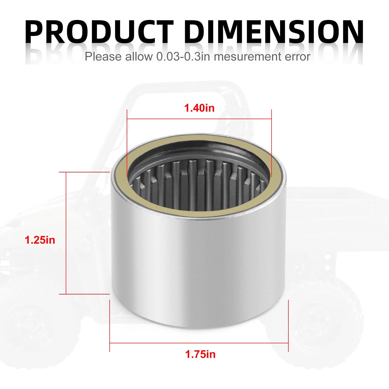 Primary Drive Clutch Needle Bearing for Polaris RZR 900 / XP 4 900 / 1000 (2015–2023) 3514609
