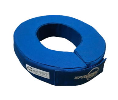 FIRE RETARDANT RACING NECK BRACE COLLAR SFI 3.3-1 HELMET SUPPORT DONUT BLUE