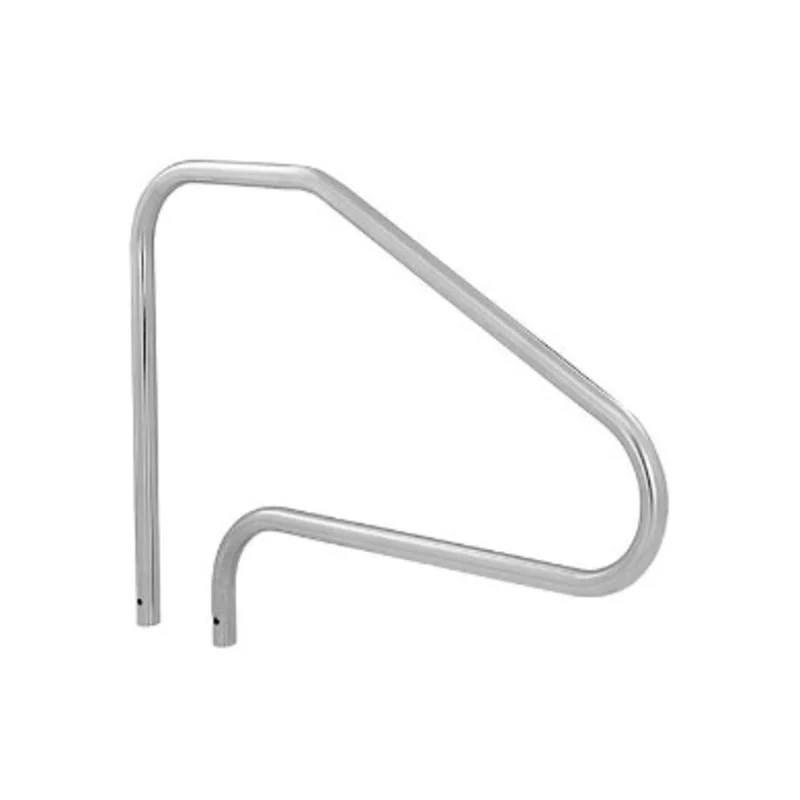 S.R. Smith 54″ .049 Stainless Steel 4 Bend Braced Deck Mount Stair Rail DMS-102A