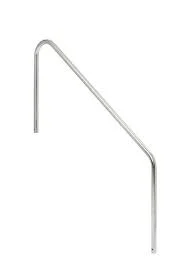 S.R. Smith 6′ Stainless Steel 2 Bend Deck to Stair Handrail 2HR-6-049
