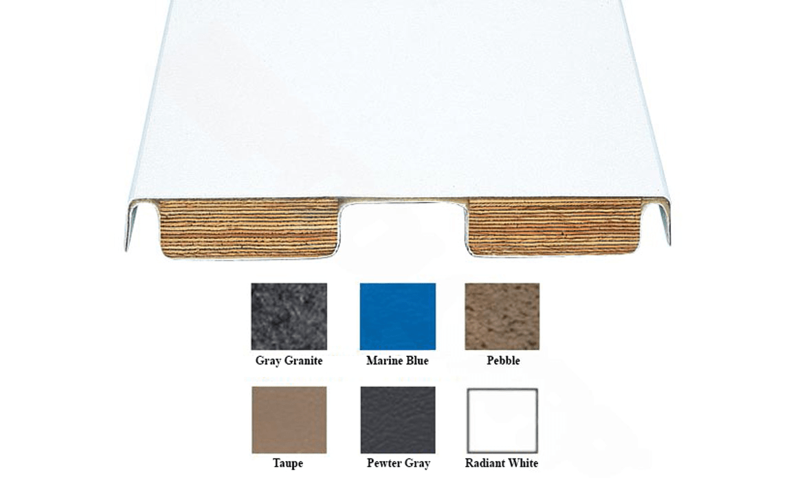 S.R. Smith 66-209-596S2 6′ Radiant White Frontier III Diving Board