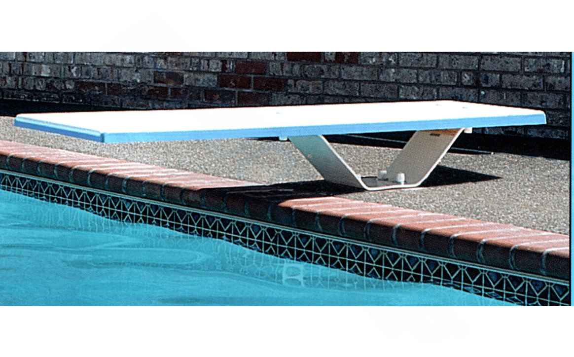 S.R. Smith 68-209-58662 6′ White Frontier II Jump Stand and Diving Board