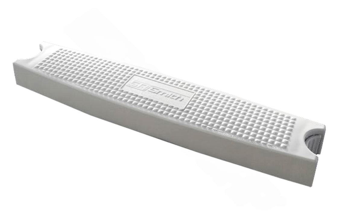 S.R. Smith LTDF-111 20″ x 4″ White Plastic Step Tread