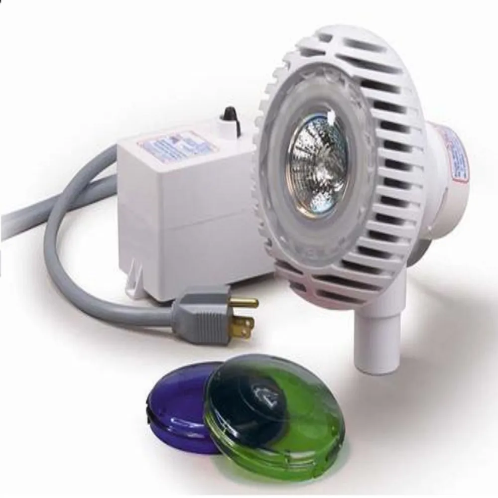 Revolutionize Your Pool Lighting with Aqua Luminator Halogen Light – Fits Existing Water Return Hole