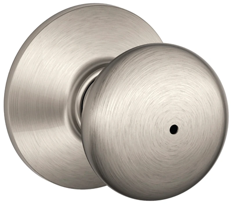 Satin Nickel Plymouth Design Privacy Lockset for Interior Doors