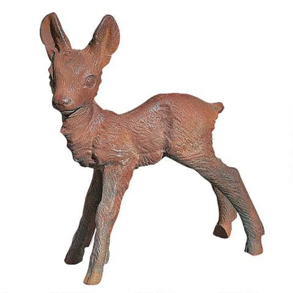 15″ The Deer Fawn Outdoor Garden Statue