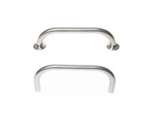 SR Smith 14″ ADA Bent Transfer Rail Without Flanges – Marine Grade Stainless Steel – .120″ Wall, 1.50″ OD – EB-14B