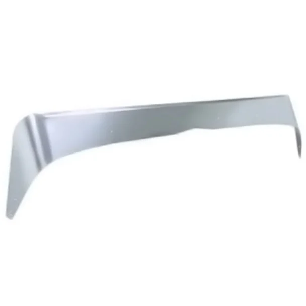 Stainless Steel Aero Style Bug Shield For Peterbilt 379 Extended Hood