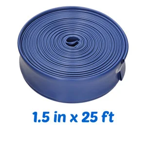 Super-Pro 1.5″ x 25′ Deluxe Backwash Hose, 2124WBUSS025