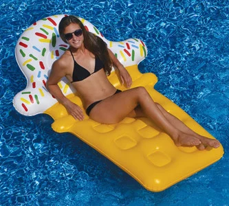 Swimline Ice Cream Dream Float Inflatable Pool Toy Raft, 90642