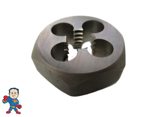 Thread Chasing Die Tool for American Hot Tub Pump Motor Shafts – Waterway, Aqua-Flo, Sta-Rite Compatible