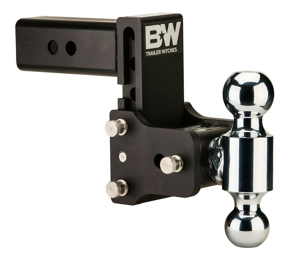 B&W Towing TS20037B 2.5" Model 8 Blk T&S Dual Ball 2-5/16 X 2