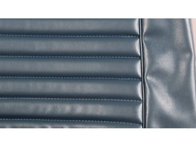 Front Bench & Rear Bench Full Upholstery Set, Standard, Dark Blue