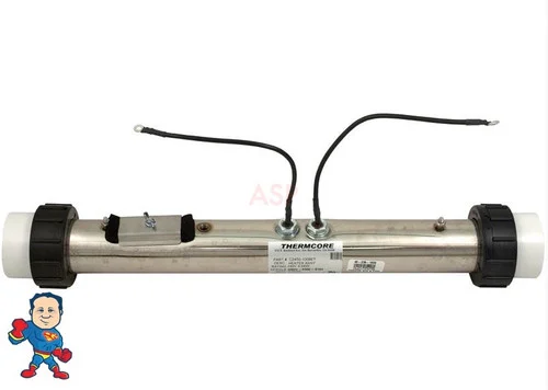 Vita Spa Flow Through Heater Assembly 4.5kW 230v 2″ x 17-5/8″ Stainless Steel Replacement Generic