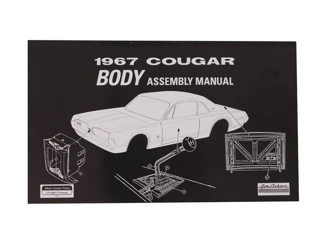 Body Assembly Manual, 67 Cougar