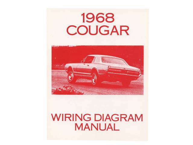 Wiring Diagram, 1968 Cougar