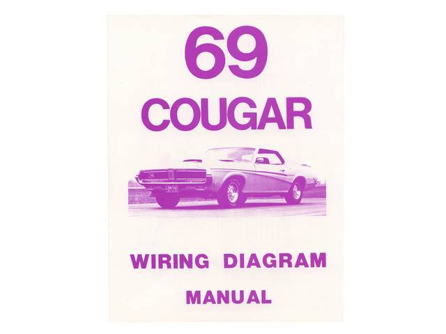 Wiring Diagram, 1969 Cougar