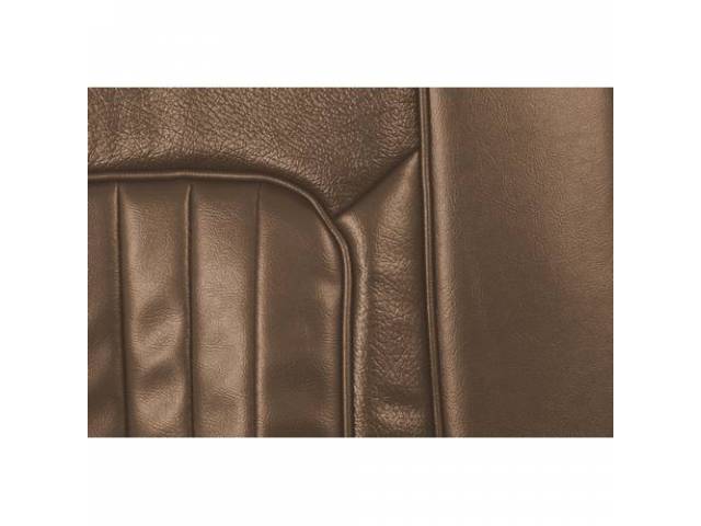 Rear Bench Only Upholstery Set, XR-7, Medium Saddle
