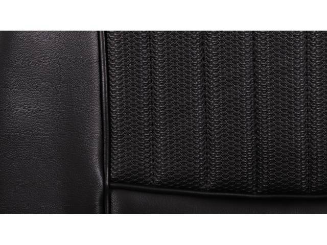 Rear Bench Only Upholstery Set, Decor Eliminator, Black