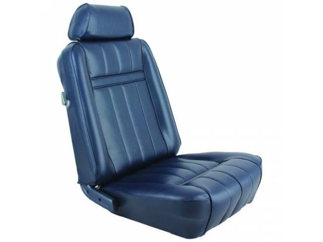 Rear Bench Only Upholstery Set, XR-7, Blue