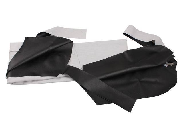 Vinyl Top, Integral A-Pillars, Black