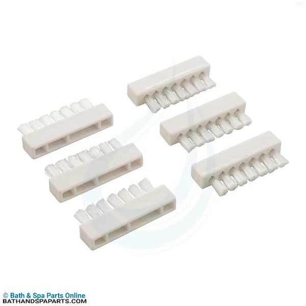 Water Tech Pool Plaster Cleaners Vac Head Brushes [Qty 6] (P30X049)